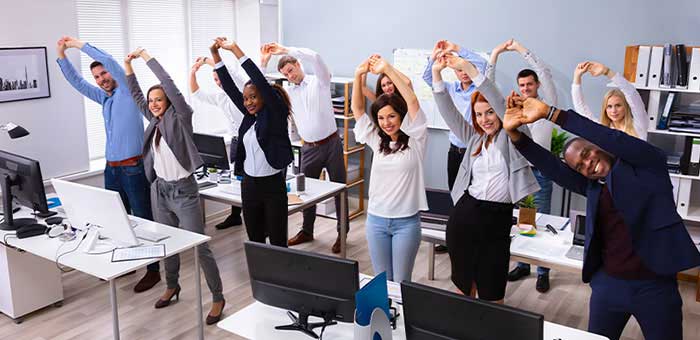 stretches for at the office in Santa Rosa CA